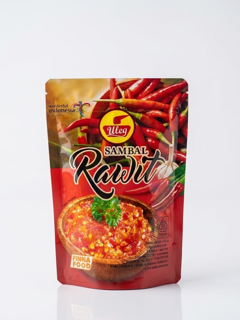 Kemasan Sambal Rawit Uleg Finna